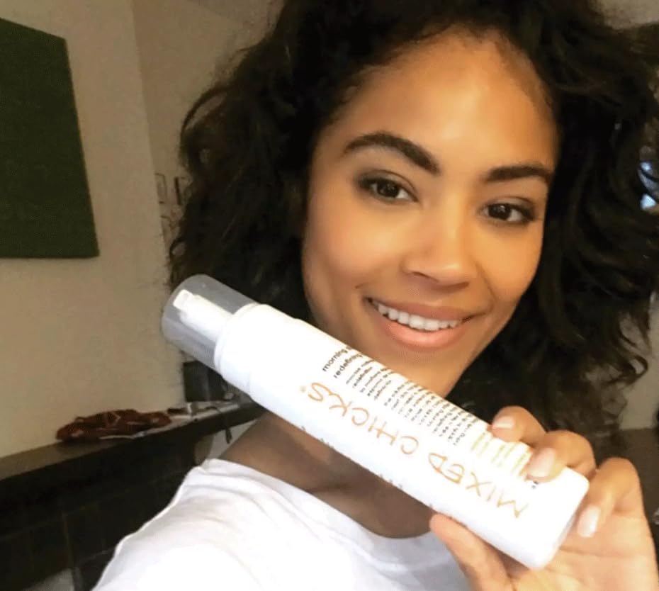 Mixed Chicks lifestyle on bathroom counter illustrating morning routine convenience