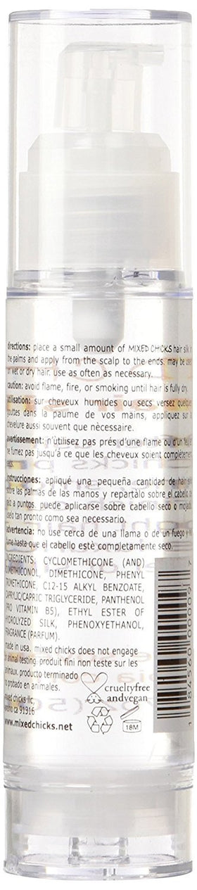 Mixed Chicks close-up label and cap highlighting product identity