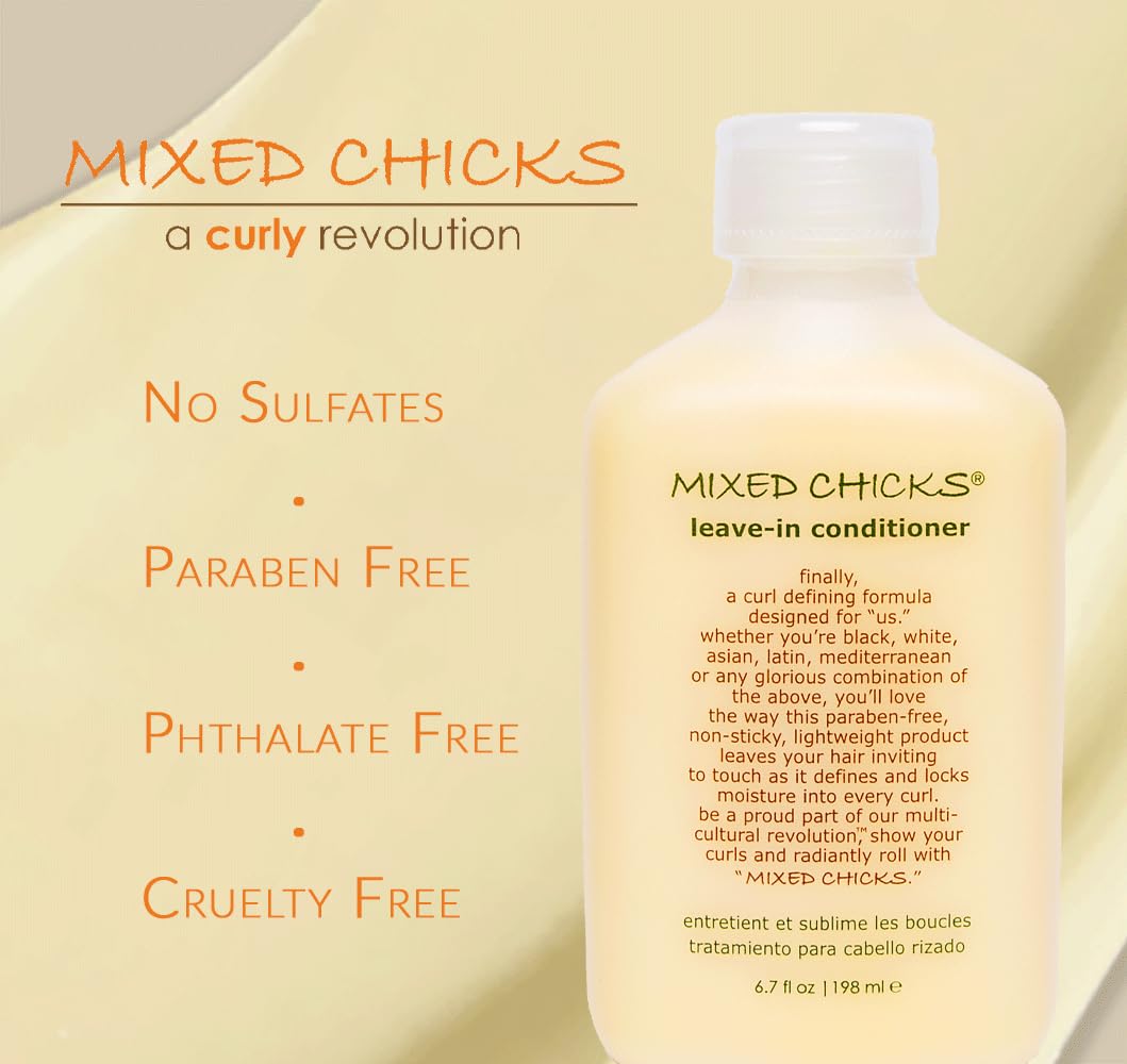Mixed Chicks bottle in hand to show 6.7 fl. oz. size and travel-friendly scale