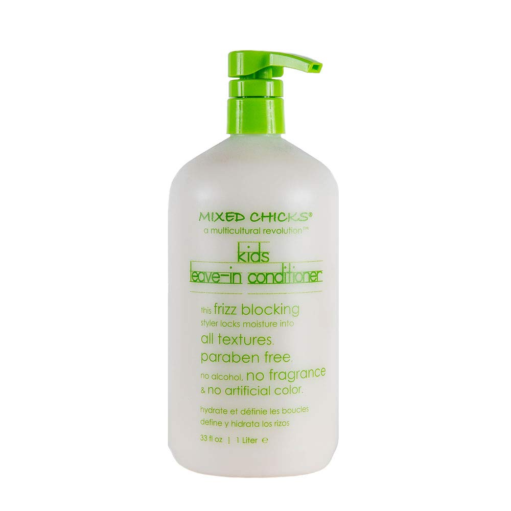 Mixed Chicks front packaging showing full bottle and label benefits