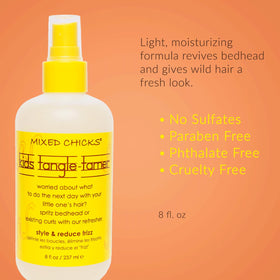 Mixed Chicks pack of four arranged for an organized kid hair routine benefit