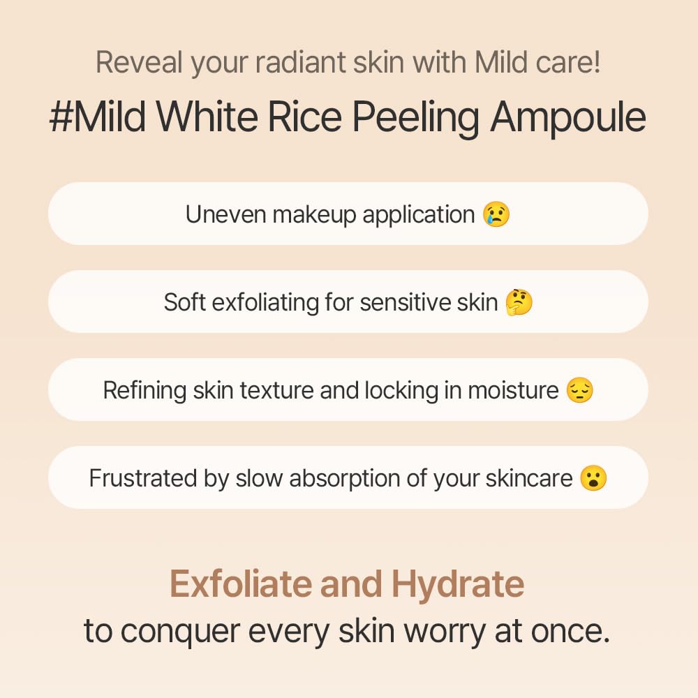 mixsoon ampoule applied to forehead illustrating smooth absorption and dewy glow