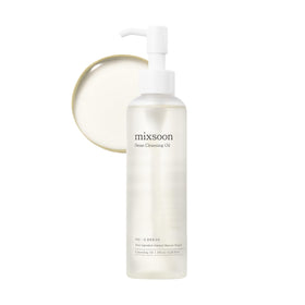 mixsoon front bottle shot showing cleanser and clean design with clear benefit