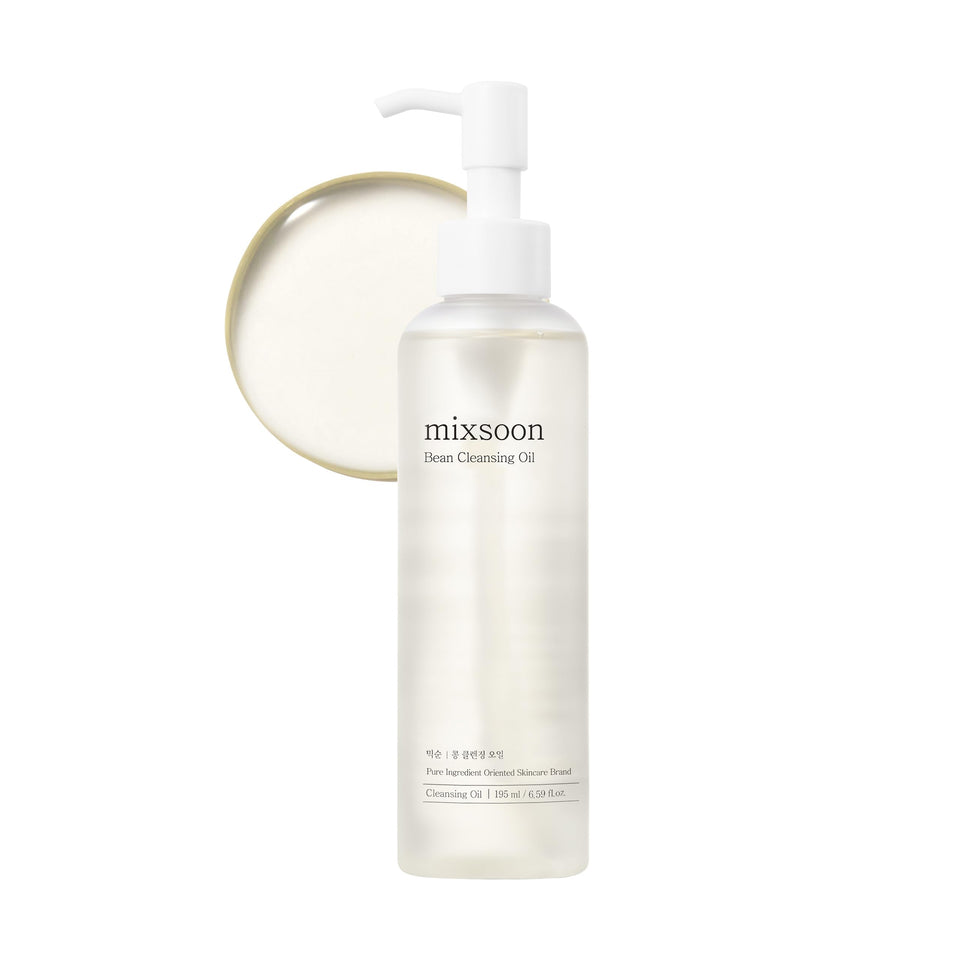 mixsoon front bottle shot showing cleanser and clean design with clear benefit