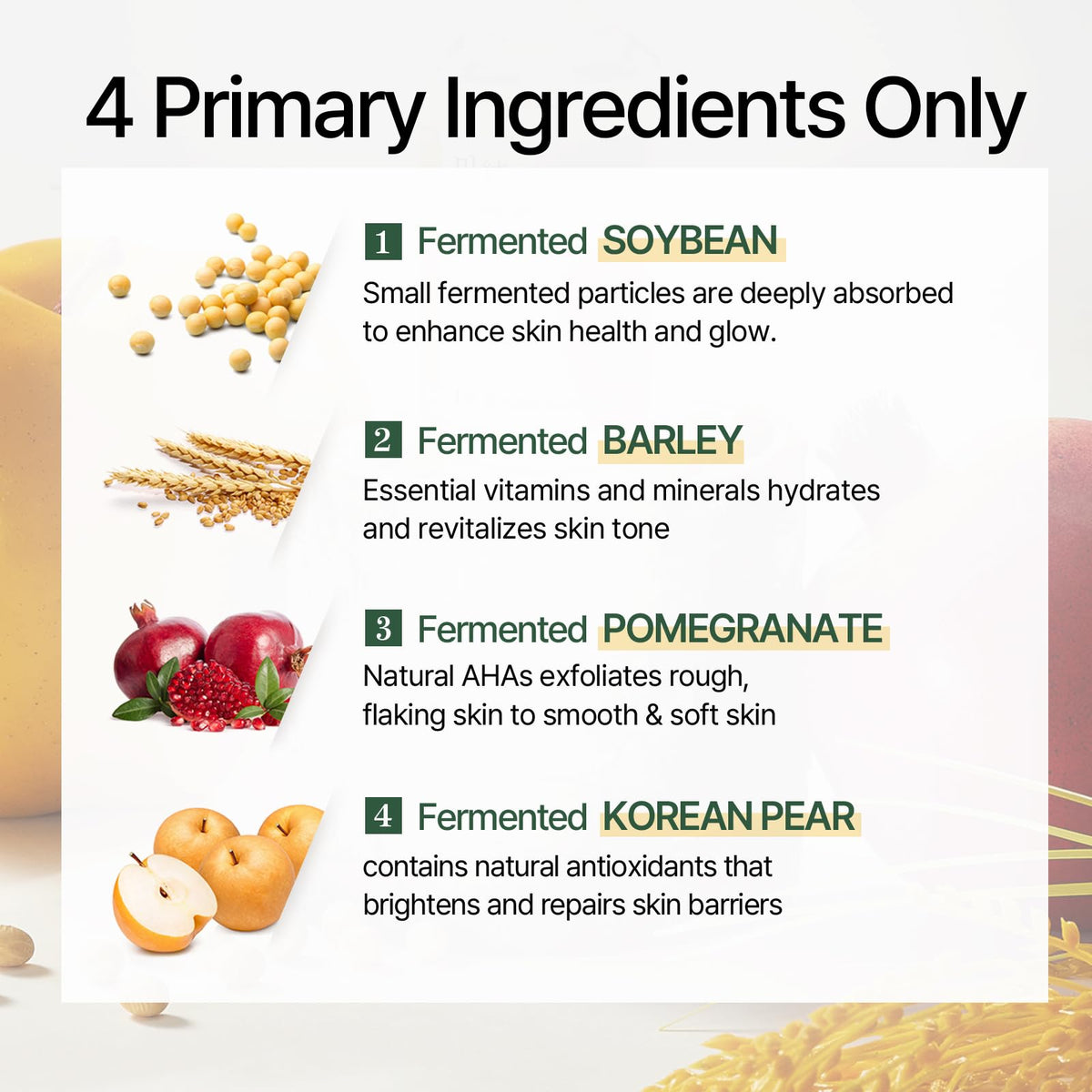 mixsoon close-up of fermented-bean serum texture highlighting hydration benefit