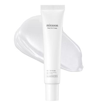 mixsoon Bean Eye Cream front tube showing packaging and easy application benefit