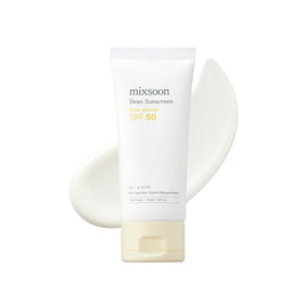mixsoon front packaging showing SPF 50 and 50ml, clear product benefit