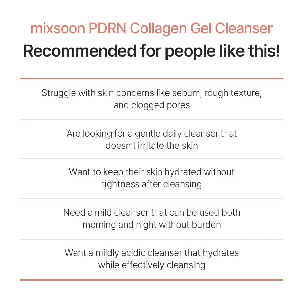 mixsoon before and after skin comparison emphasizing improved texture appearance