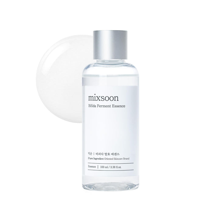 mixsoon bottle front 100ml showing sleek packaging and gentle formulation benefit