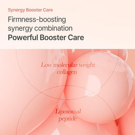 mixsoon bottle beside PDRN and collagen ingredient visuals to show active benefits