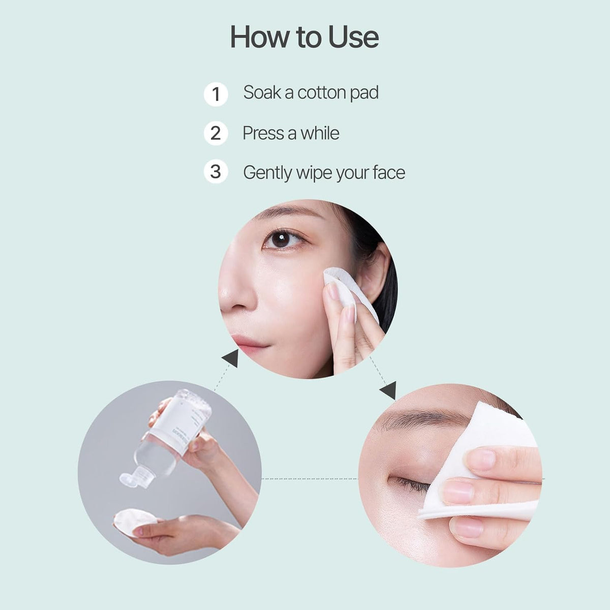 mixsoon bottle on bathroom counter suggesting gentle daily use