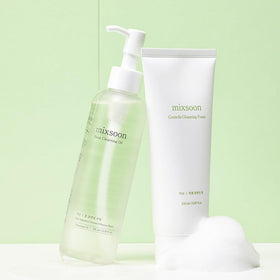 mixsoon centella foam close-up dense microbubbles cleaning pores while soothing