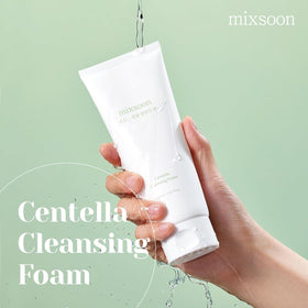 mixsoon close-up of creamy foam texture demonstrating gentle dense bubbles benefit