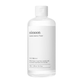 mixsoon front packaging showing bottle and label, soothing gentle formula benefit