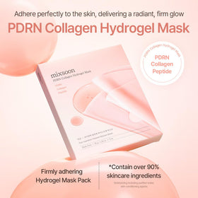 mixsoon hydrogel close-up texture demonstrating serum-rich sheet