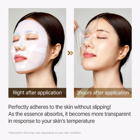 mixsoon essence droplet on skin highlighting concentrated hydration