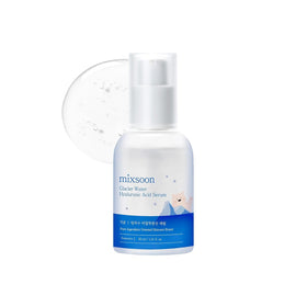 mixsoon front bottle showing glacier serum for visible hydration