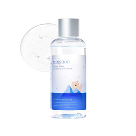 mixsoon front bottle showing glacier water serum for refreshing hydration