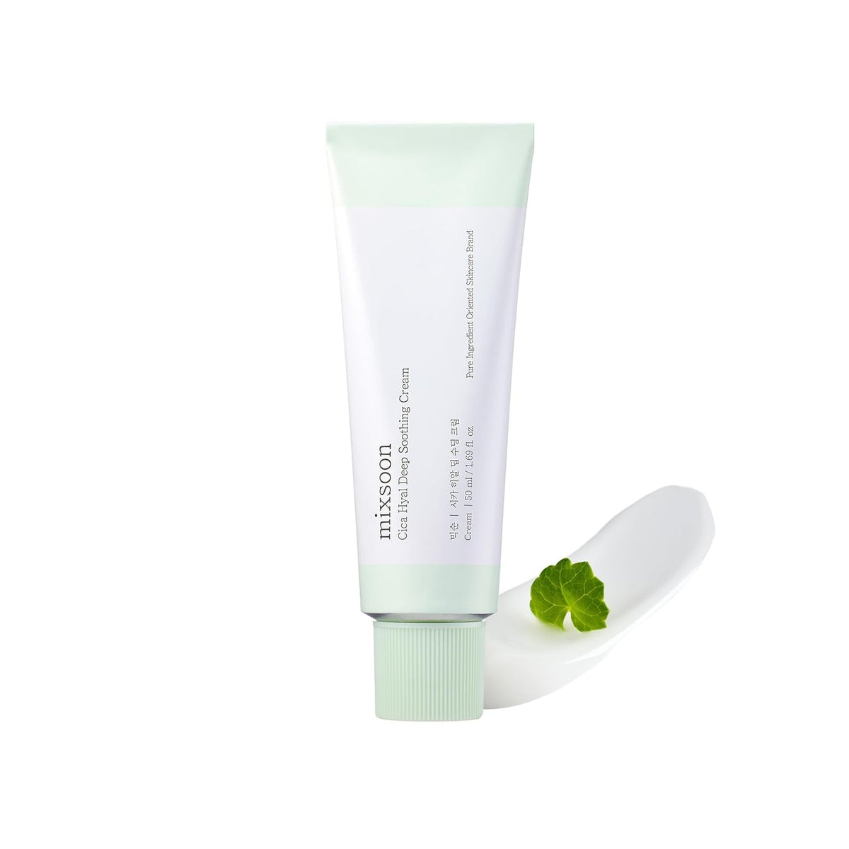 mixsoon front jar 50ml showing clean minimalist packaging and travel-friendly size
