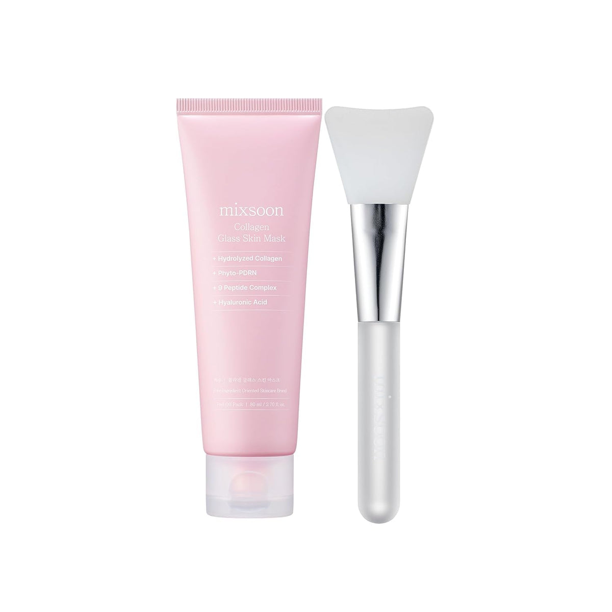 mixsoon front packaging showing mask jar and branding for clear product ID and trust