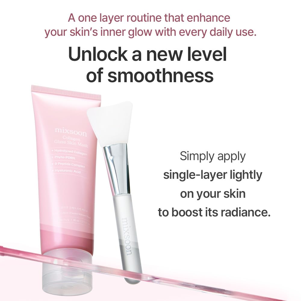 mixsoon close-up of mask film highlighting tight-fitting peel-off texture and finish