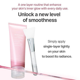 mixsoon close-up of mask film highlighting tight-fitting peel-off texture and finish