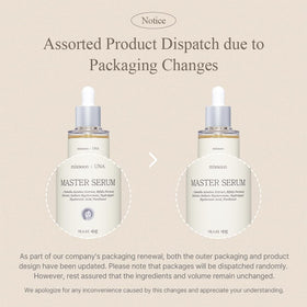 mixsoon Master Serum dropper releasing lightweight serum texture, fast absorption