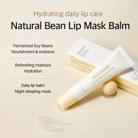 mixsoon open balm close-up displaying creamy texture for smooth hydrating application