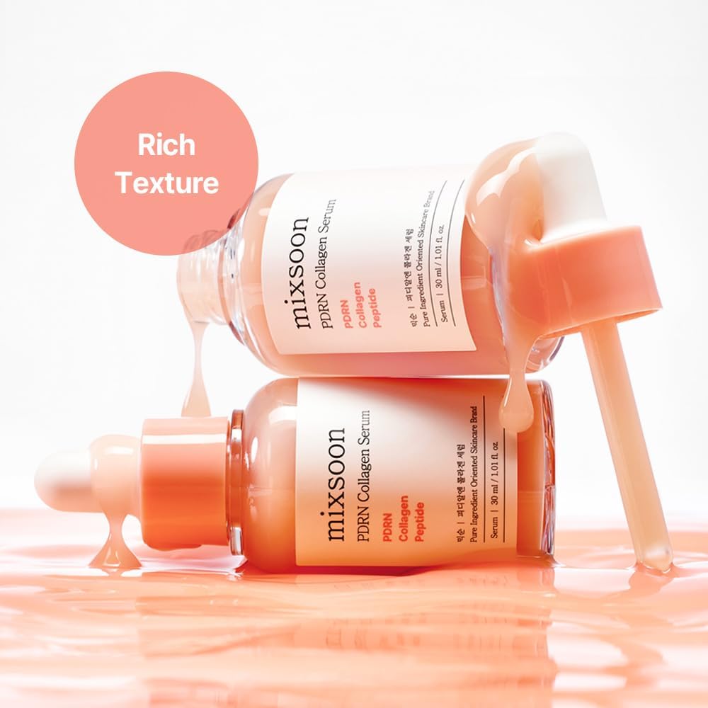 mixsoon closeup drops of serum illustrating fast absorption benefit