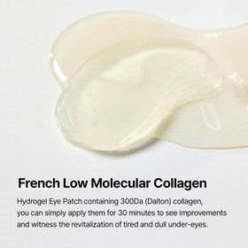 mixsoon close-up texture of a single hydrogel patch showing smooth, gel finish