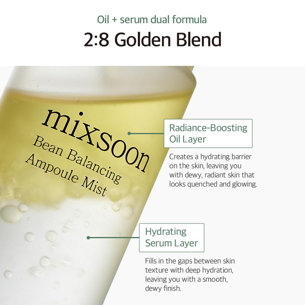 mixsoon soybean extract close-up, plant-based nourishment for skin