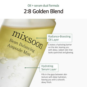 mixsoon soybean extract close-up, plant-based nourishment for skin