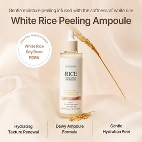 mixsoon close-up of the ampoule texture highlighting lightweight, hydrating serum finish