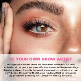 MIYA LASH kit beside a coin to show product size and quantity
