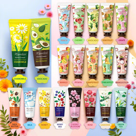 MIYUELENI label with scent icons showing quick-identify benefit