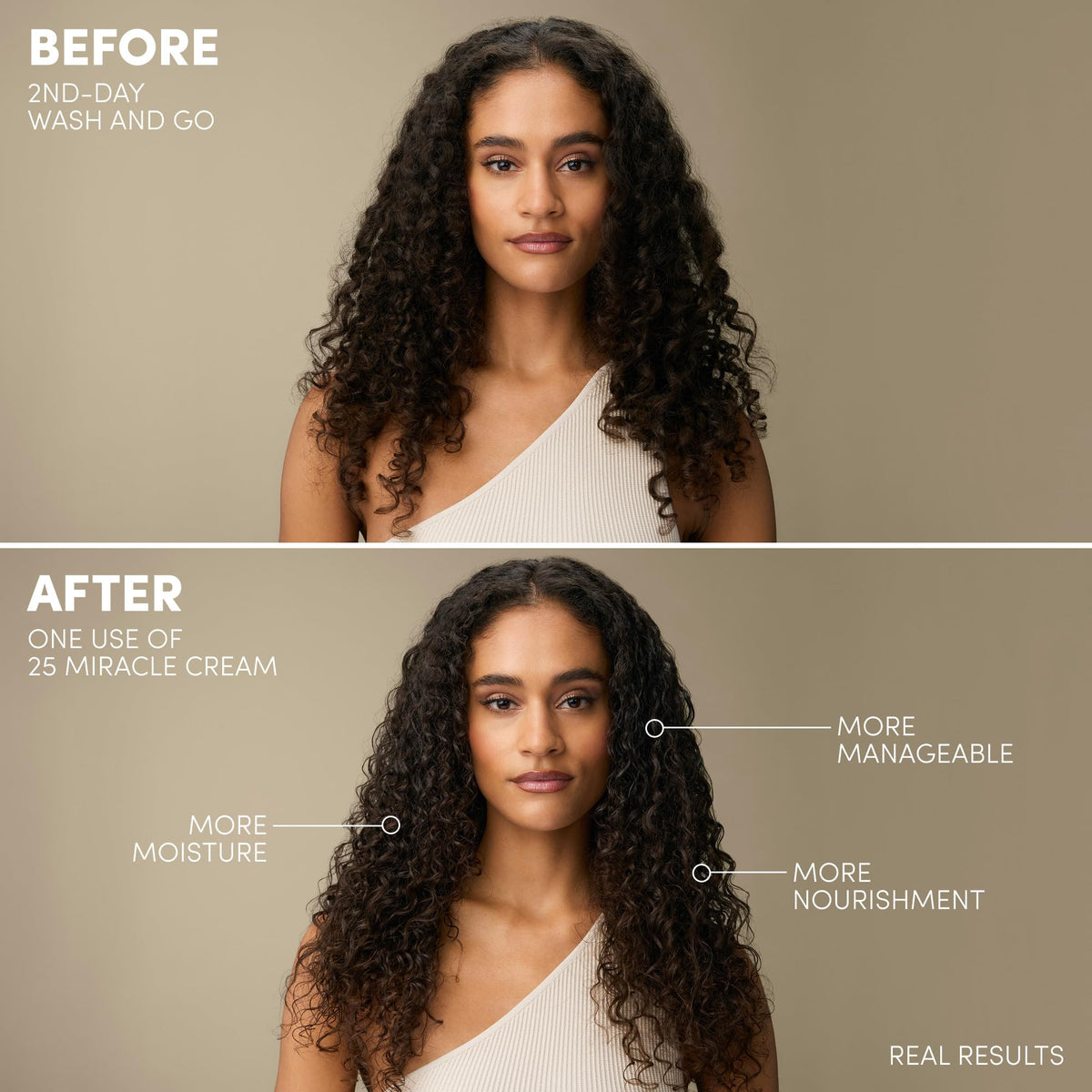 Mizani cream close-up with coconut highlighting nourishing moisture