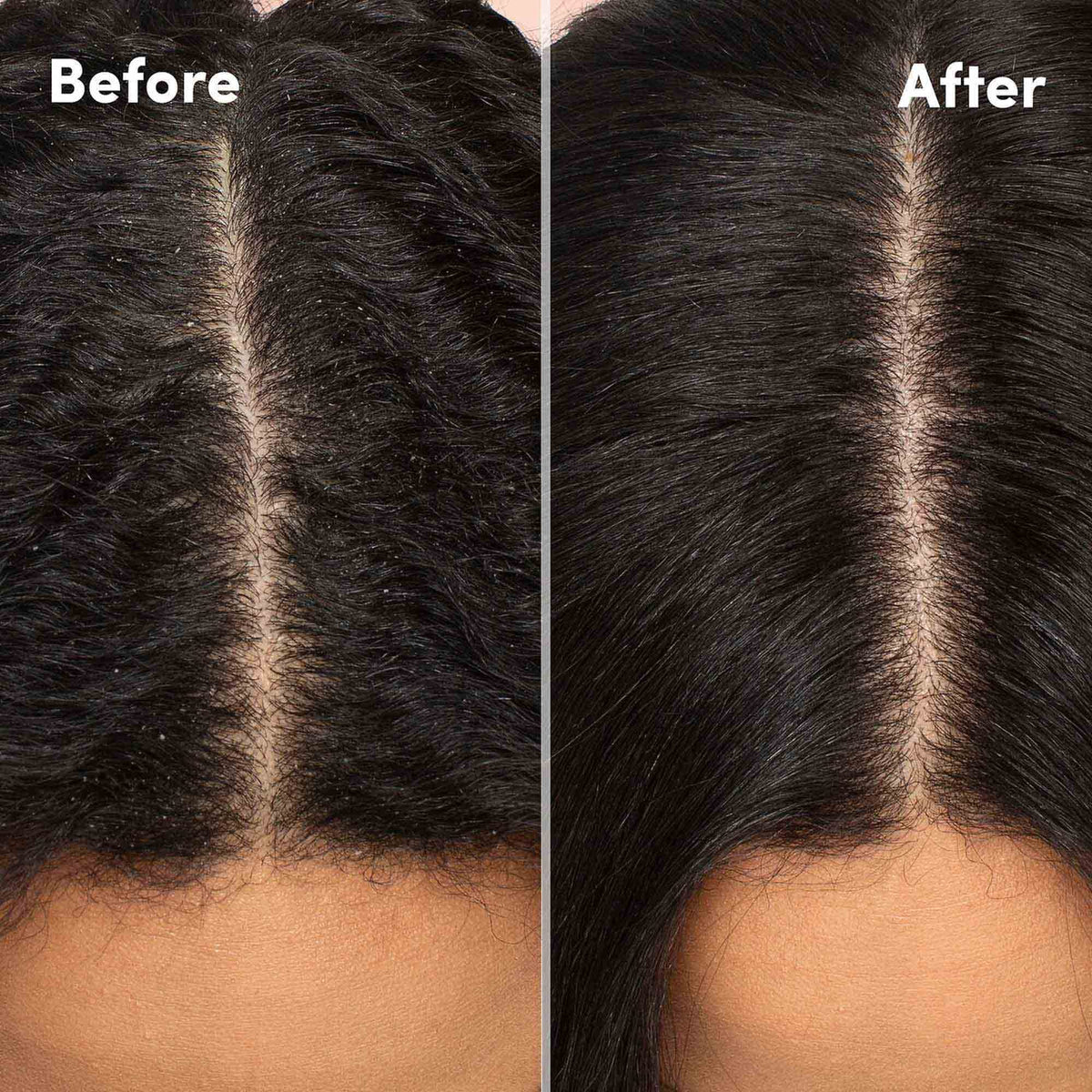 Mizani shampoo lather showing rich foam that cleanses without drying