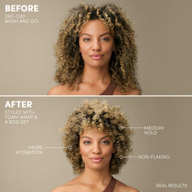 Mizani shea butter ingredient close-up showing nourishment and added smoothness