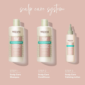 Mizani menthol and peppermint ingredient close-up for cooling comfort