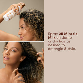 Mizani bottle next to common object for scale and travel-friendly size