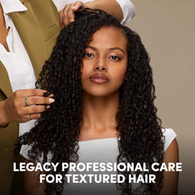 Mizani shampoo in shower scene improving combability and softness