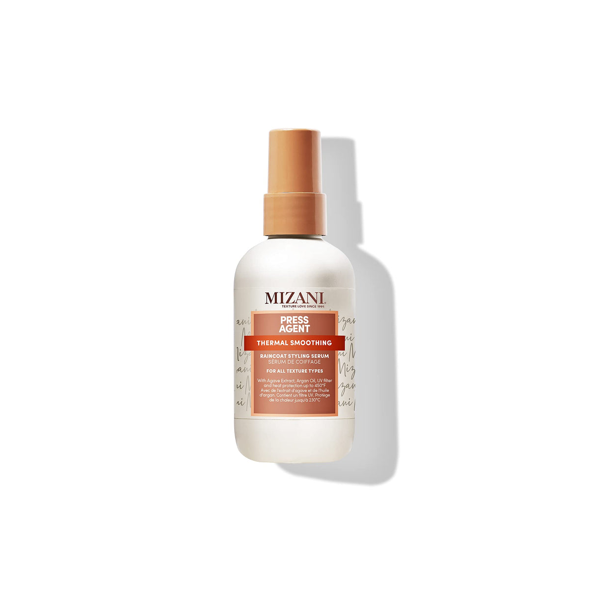 Mizani front packaging showing bottle and label for clear identification and trust