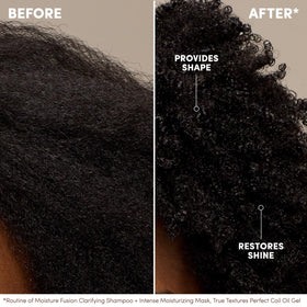Mizani jar in hand to show true size and easy scoopable formula