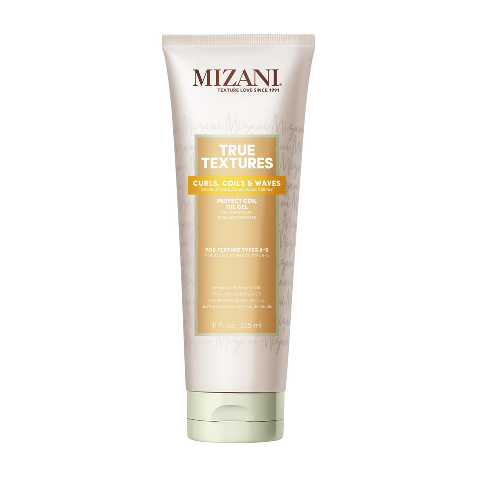 Mizani front packaging showing product name and benefits, clear labeling