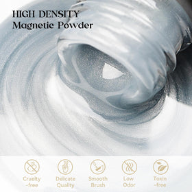MIZHSE color swatches on nail wheel displaying eight shades for easy selection