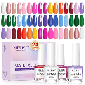 MIZHSE front packaging showing 24 bottles and variety benefits