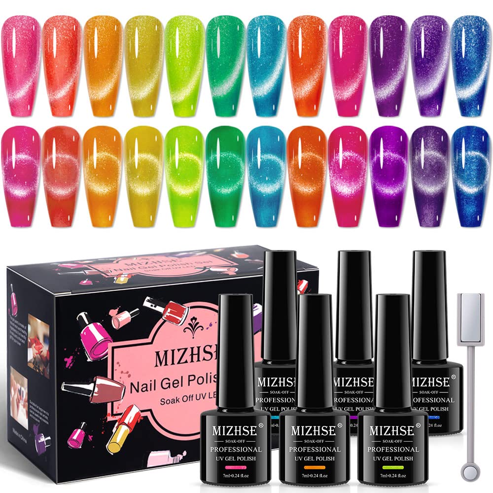 MIZHSE front packaging showing 12-color kit and gift-ready box for gifting