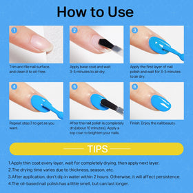 MIZHSE home manicure lifestyle scene showing quick dry convenience