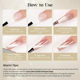 MIZHSE hands with finished manicure showing salon-quality glossy results