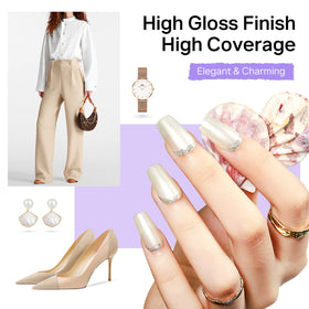 MIZHSE layered nail art using multiple shades for creative design benefit